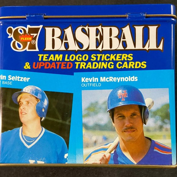 1987 FLEER UPDATE BASEBALL CARD SET IN TIN (NOT SEALED) - Picture 5 of 6